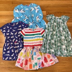 Mini Boden Dresses and Romper Size 3-4